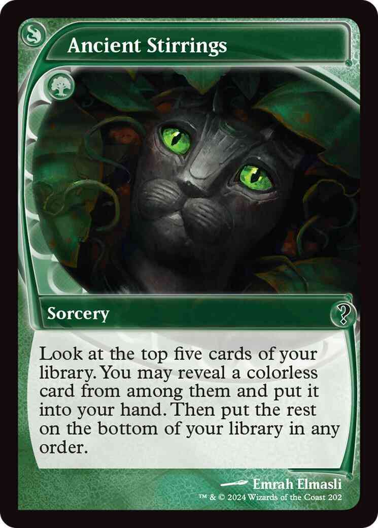 Ancient Stirrings [202] [Future Frame] [Mystery Booster 2] [Foil]