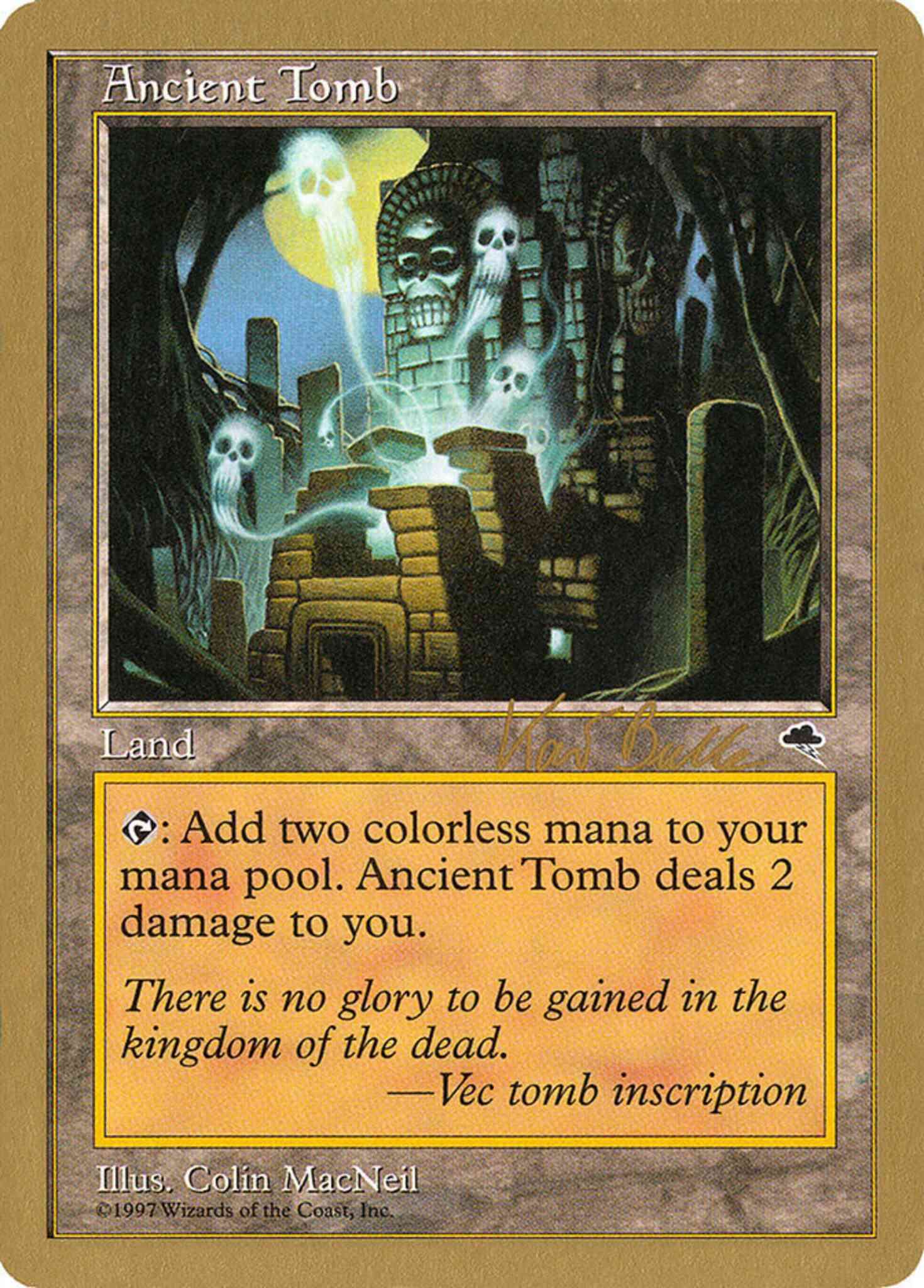 Ancient Tomb [kb315] [Kai Budde] [World Championship Decks 1999] [Non-Foil]