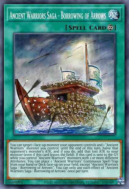 Ancient Warriors Saga - Borrowing of Arrows - ETCO-EN069 - Common - 1st Edition