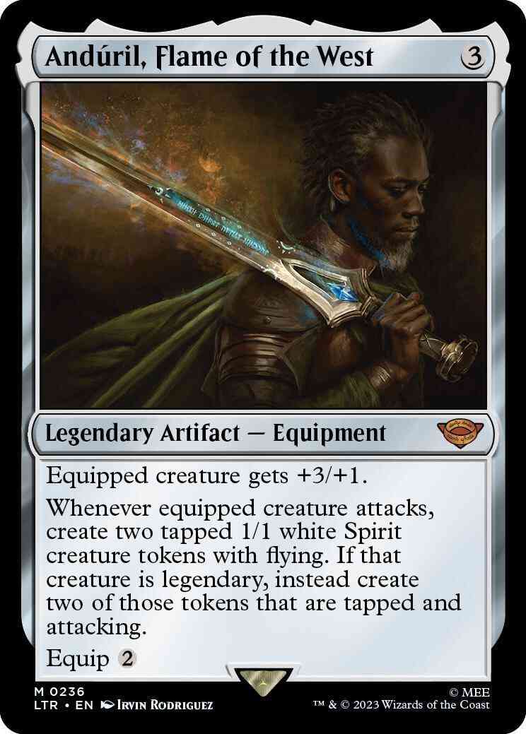 Andúril, Flame of the West [236] [The Lord of the Rings: Tales of Middle-earth] [Non-Foil]