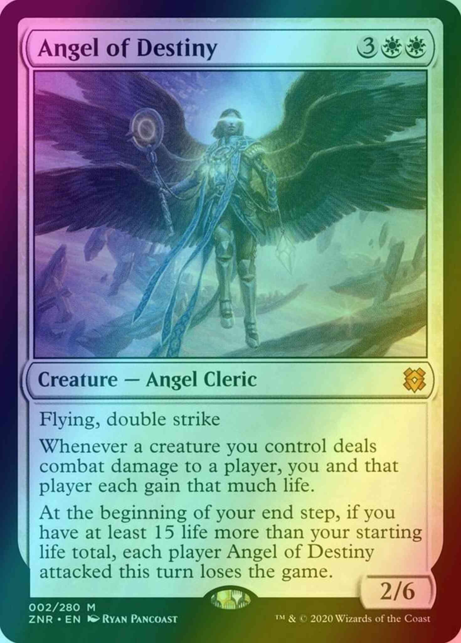Angel of Destiny [2] [Zendikar Rising] [Foil]