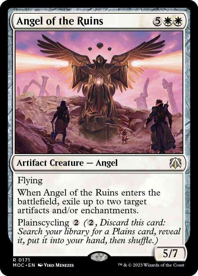 Angel of the Ruins [171] [March of the Machine: Commander] [Non-Foil]