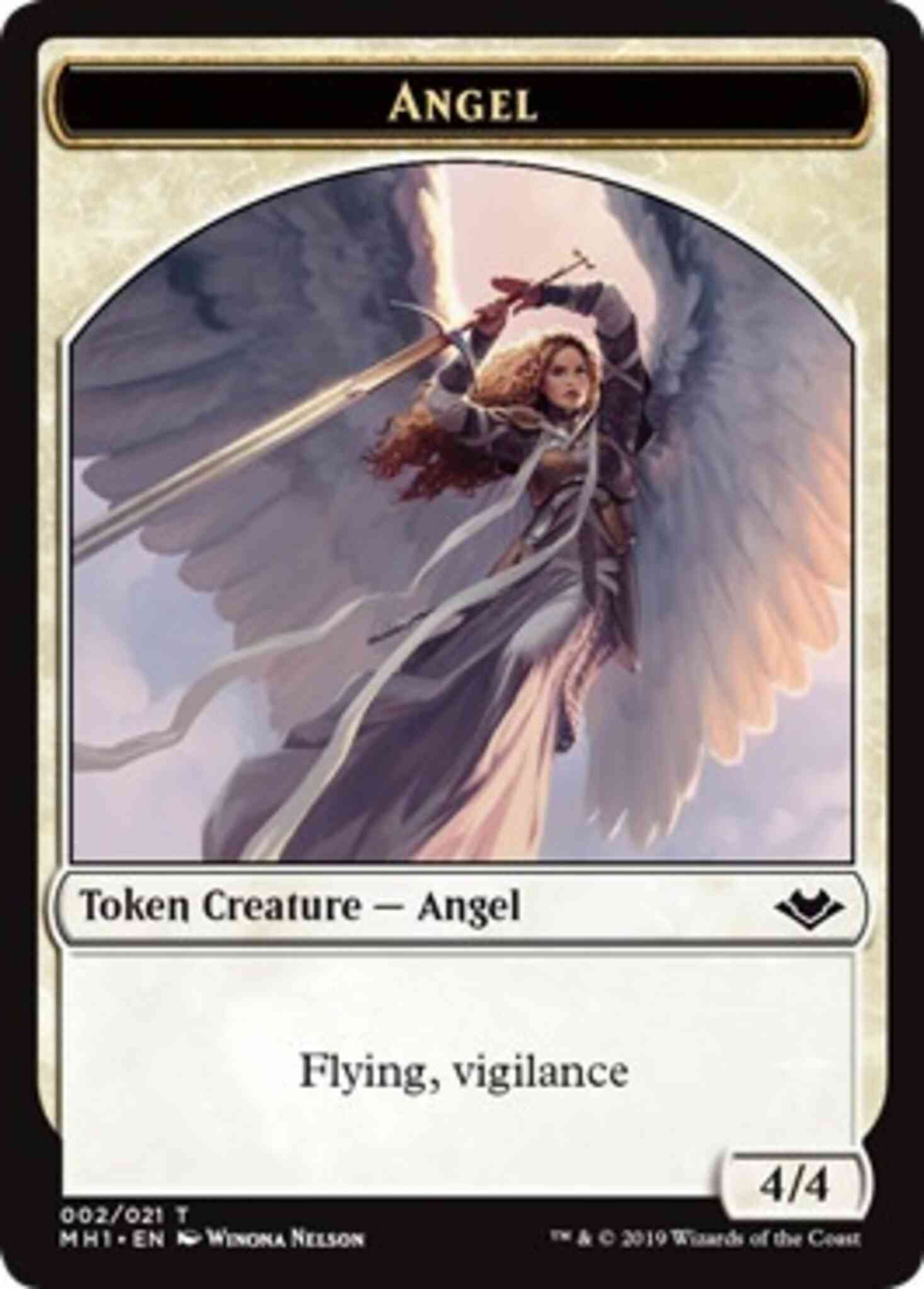 Angel Token (02) // Goblin Token (10) [Modern Horizons Tokens] [Non-Foil]