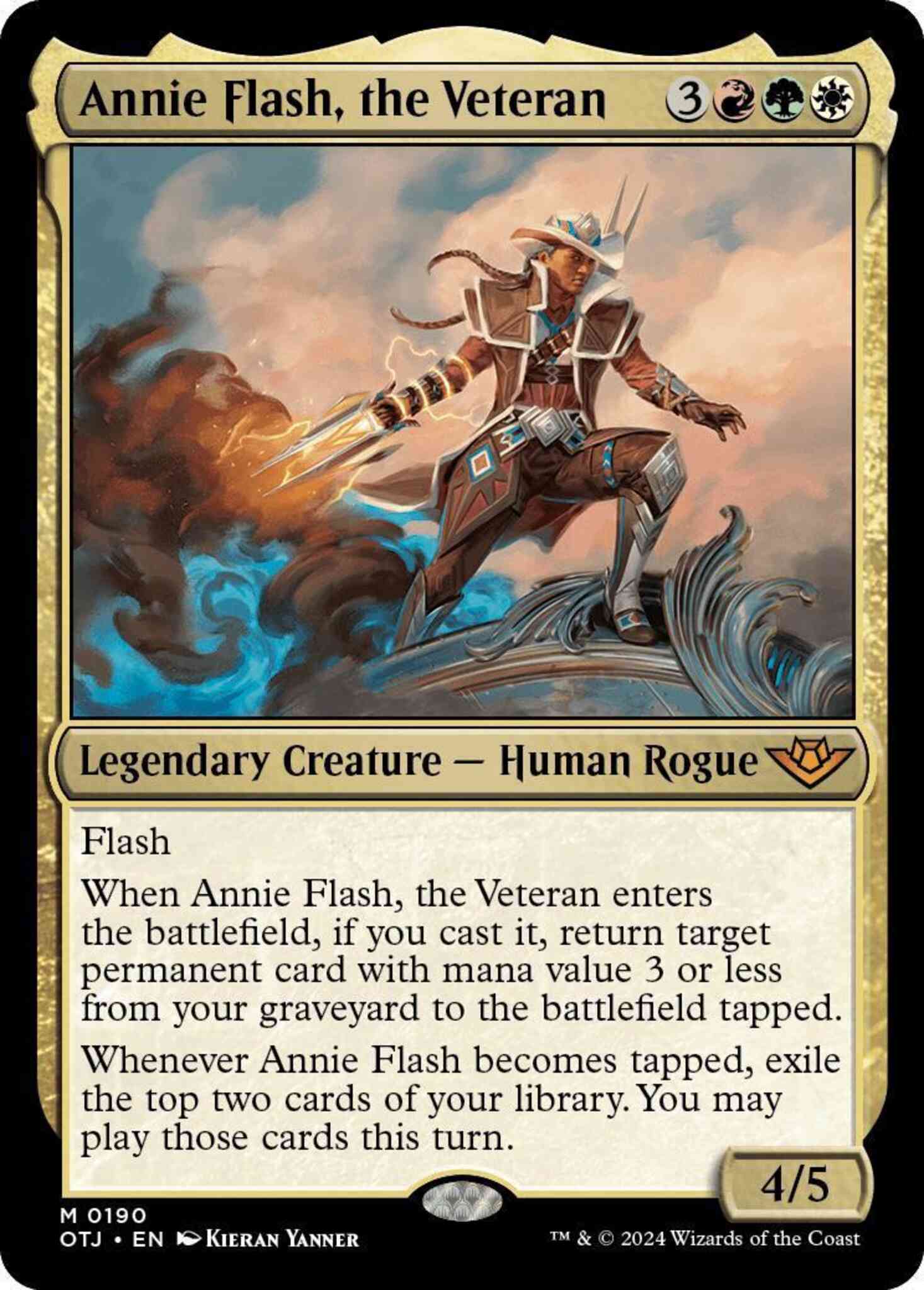 Annie Flash, the Veteran [190] [Outlaws of Thunder Junction] [Non-Foil]