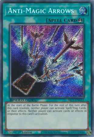 Anti-Magic Arrows - SBC1-ENG11 - Secret Rare - 1st Edition