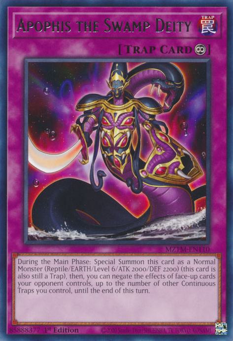 Apophis the Swamp Deity - MZTM-EN110 - Rare - 1st Edition