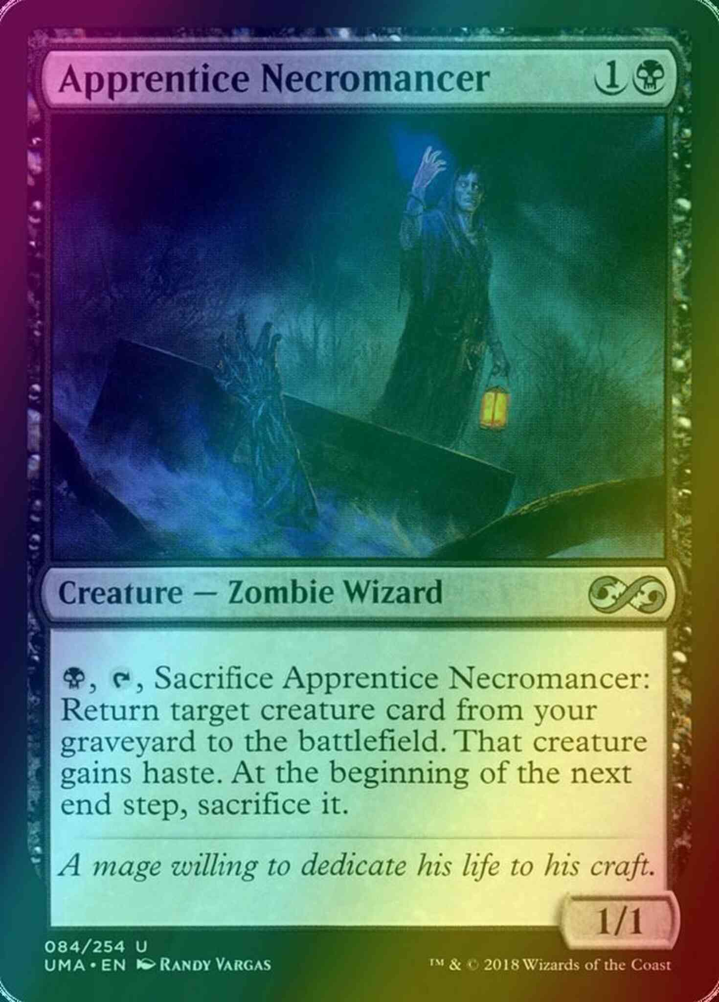 Apprentice Necromancer [84] [Ultimate Masters] [Foil]