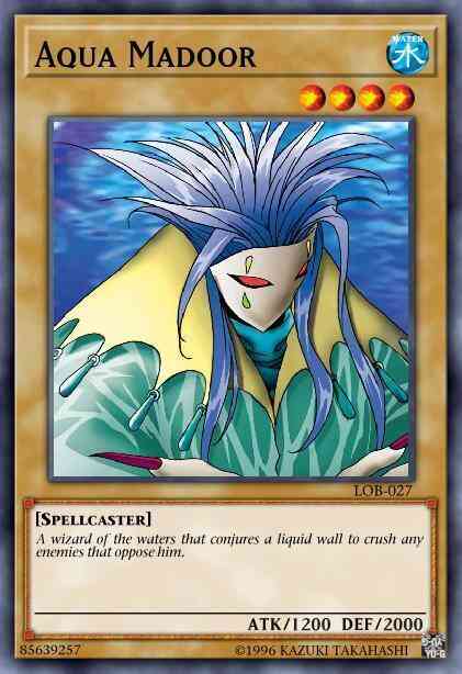 Aqua Madoor - LOB-027 - Rare - Unlimited