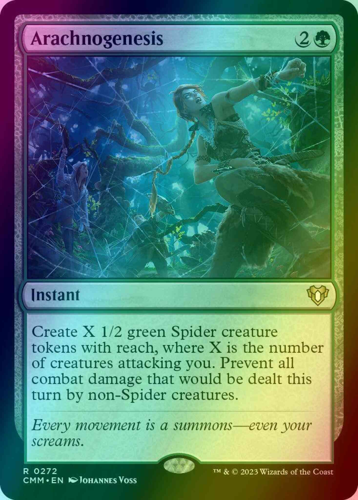 Arachnogenesis [272] [Commander Masters] [Foil]