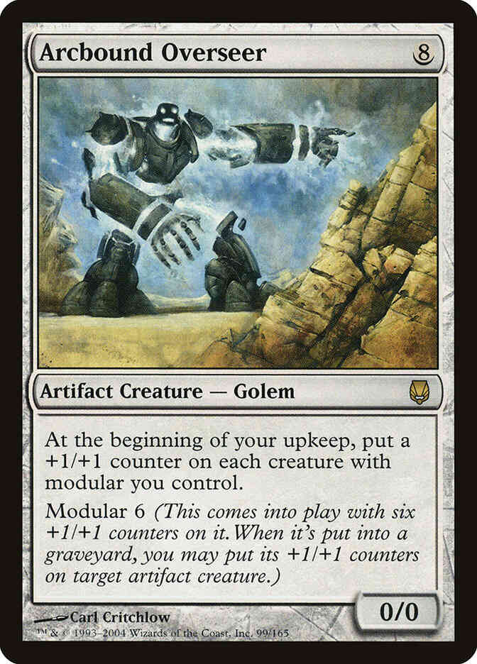 Arcbound Overseer [99] [Darksteel] [Non-Foil]