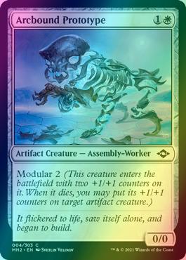 Arcbound Prototype [4] [Modern Horizons 2] [Foil]