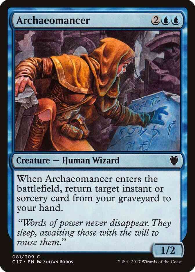 Archaeomancer [81] [Commander 2017] [Non-Foil]