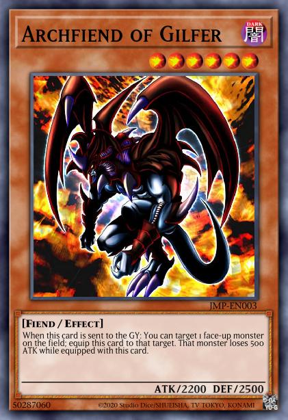 Archfiend of Gilfer - JMP-EN003 - Ultra Rare - Limited