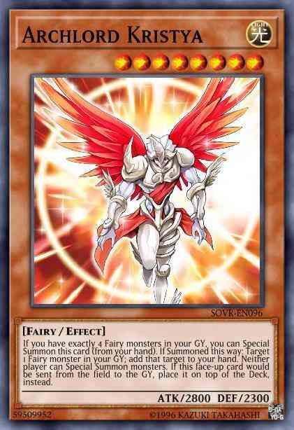 Archlord Kristya - SOVR-EN096 - Secret Rare - Unlimited