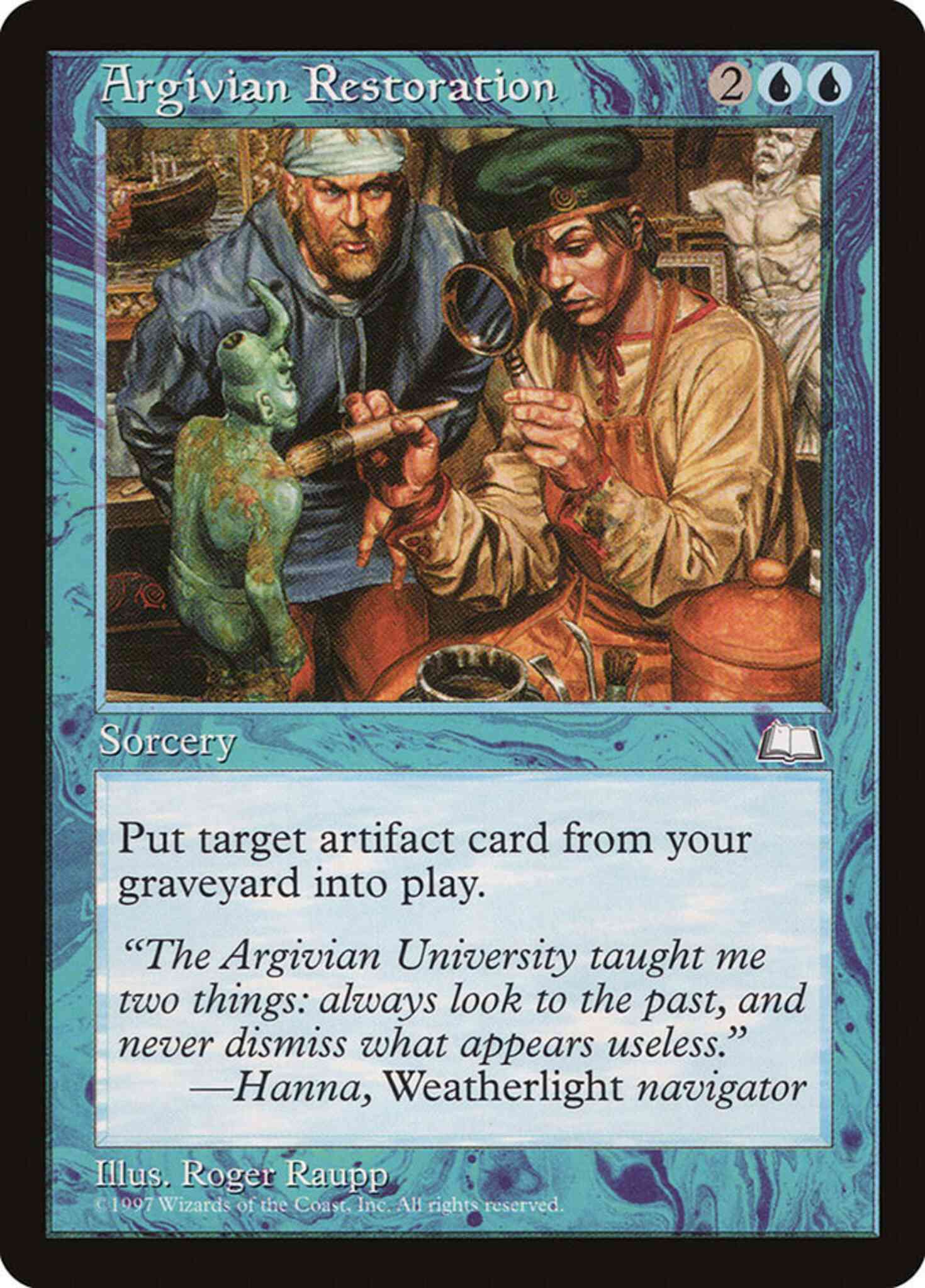 Argivian Restoration [34] [Weatherlight] [Non-Foil]