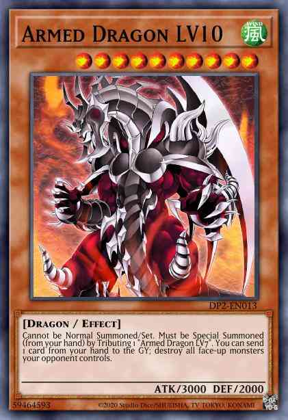 Armed Dragon LV10 - DT05-EN058 - Duel Terminal Rare Parallel Rare - Duel Terminal