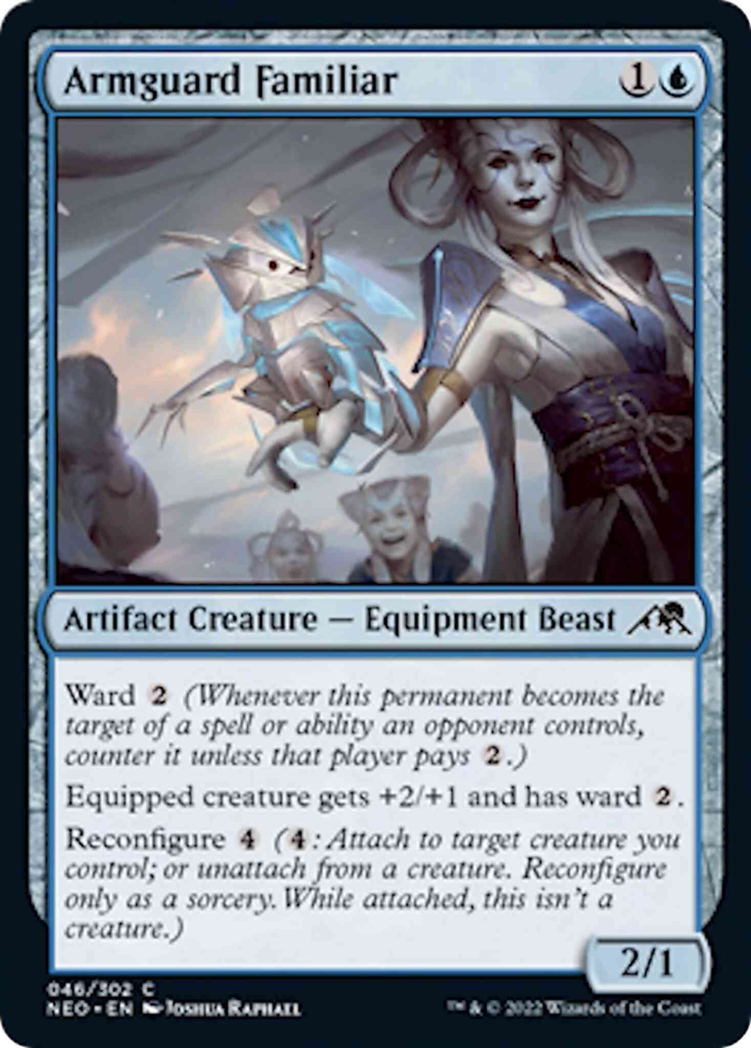Armguard Familiar [46] [Kamigawa: Neon Dynasty] [Non-Foil]