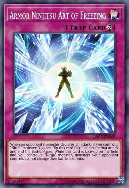 Armor Ninjitsu Art of Freezing - OP02-EN012 - Super Rare - Unlimited