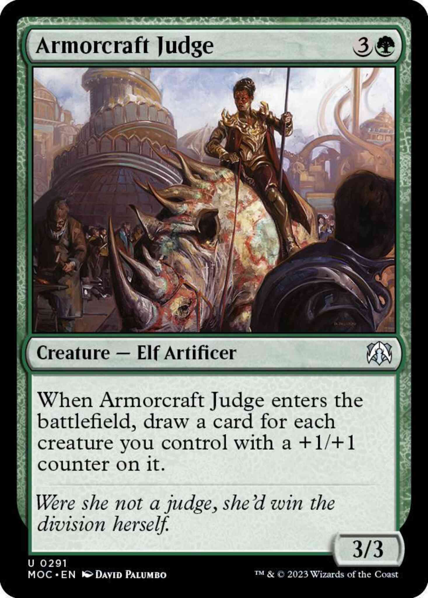 Armorcraft Judge [291] [March of the Machine: Commander] [Non-Foil]