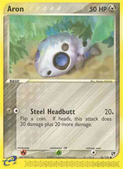 Aron - 56/100 - Common [ex2-56] [Reverse Holo]
