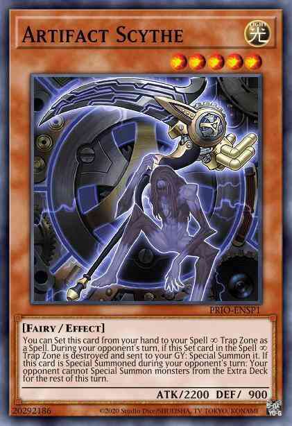Artifact Scythe - PRIO-ENSP1 - Ultra Rare - Limited