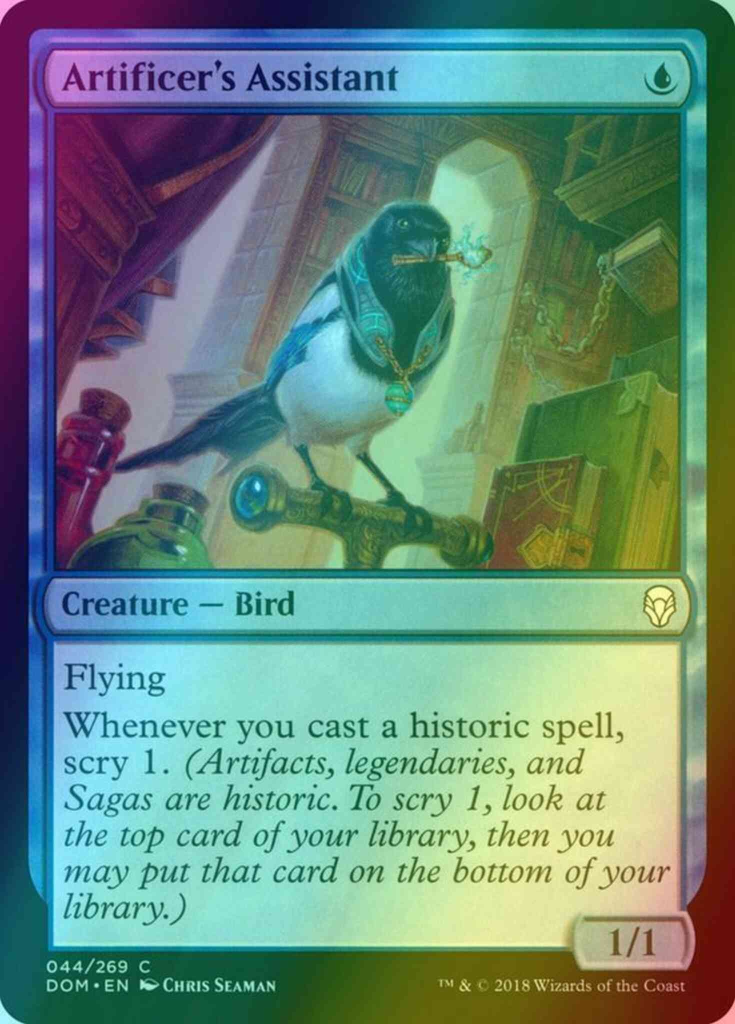 Artificer's Assistant [44] [Dominaria] [Foil]