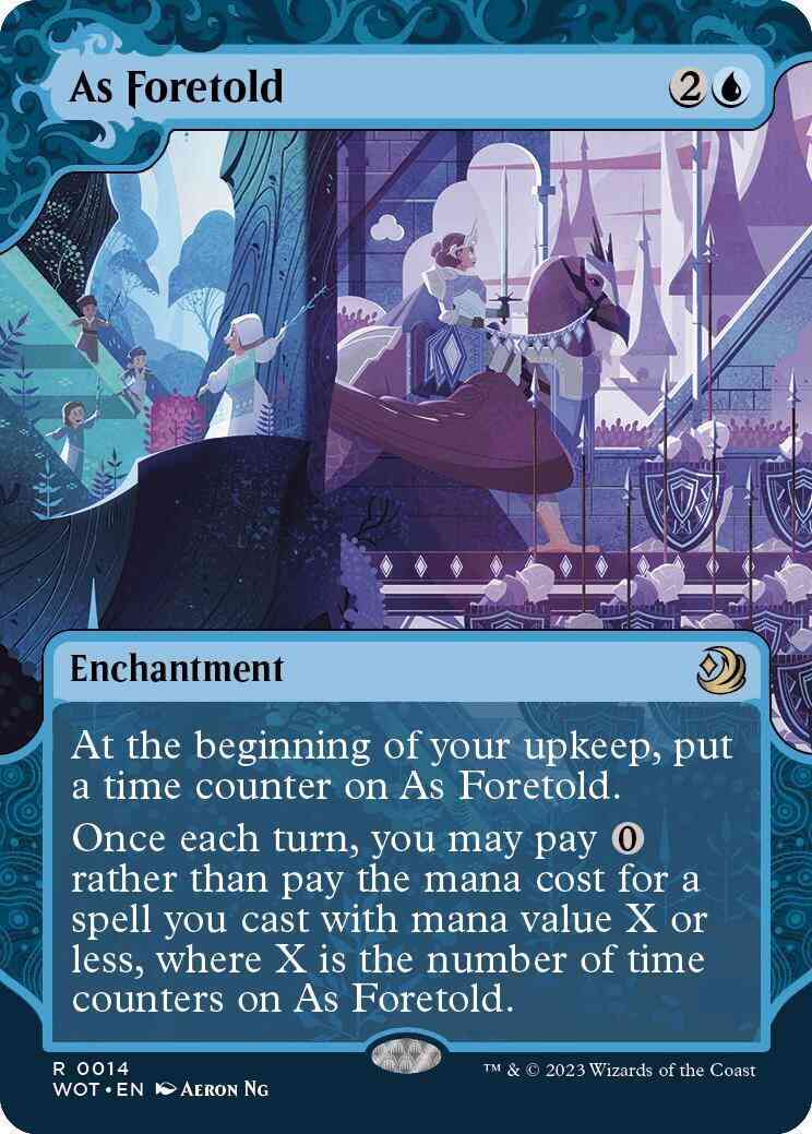 As Foretold [14] [Enchanting Tale Showcase] [Wilds of Eldraine: Enchanting Tales] [Non-Foil]