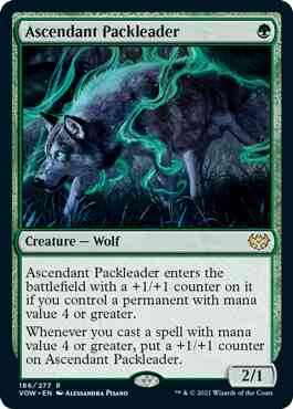 Ascendant Packleader [186] [Innistrad: Crimson Vow] [Non-Foil]
