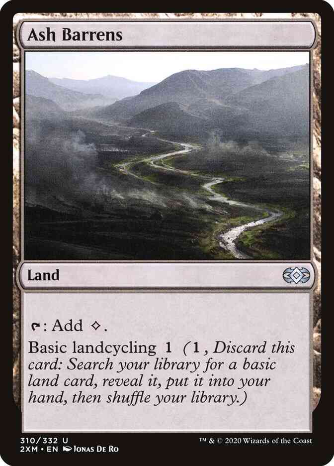 Ash Barrens [310] [Double Masters] [Non-Foil]