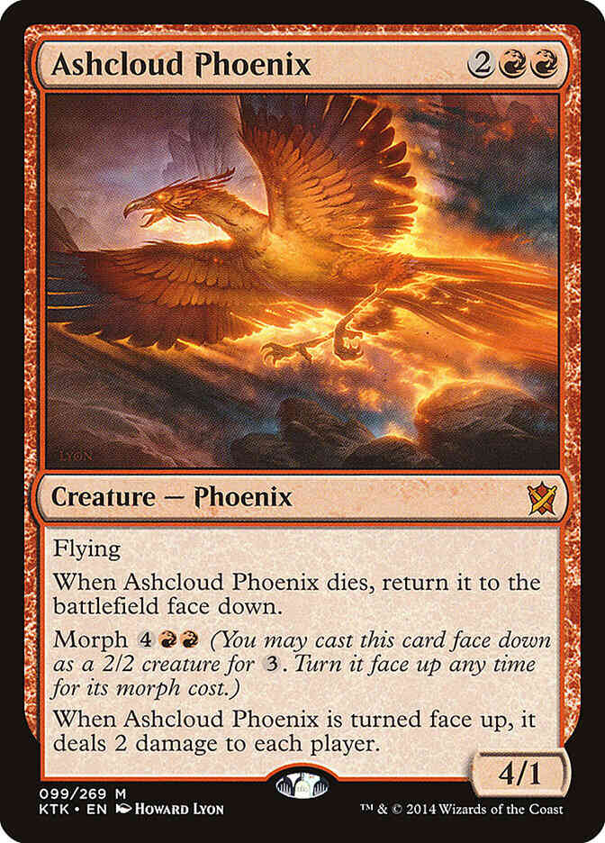 Ashcloud Phoenix [99] [Khans Of Tarkir] [Non-Foil]