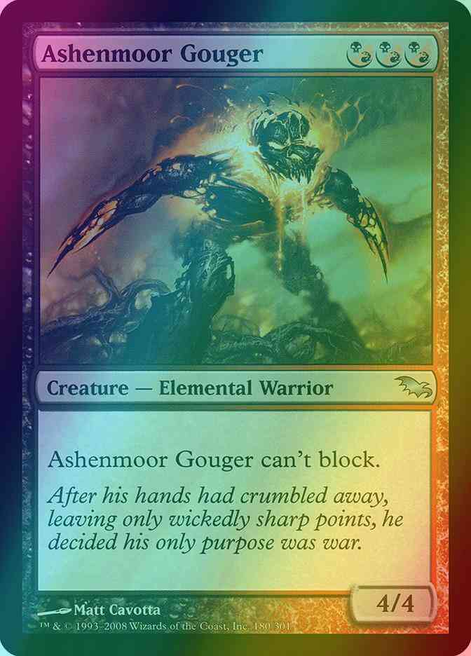 Ashenmoor Gouger [180] [Shadowmoor] [Foil]