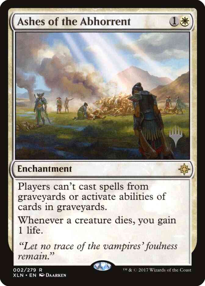 Ashes of the Abhorrent [2p] [Promo Pack] [Ixalan Promos] [Non-Foil]