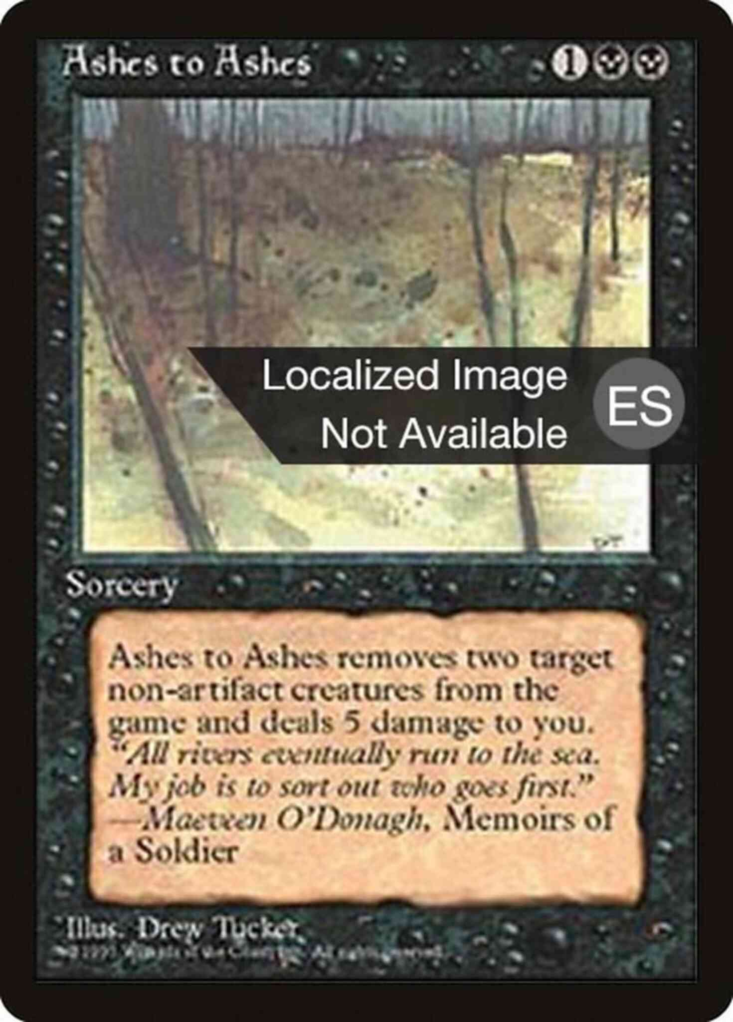 Ashes to Ashes - Japanese [119] [Fourth Edition Black Border: Japanese] [Non-Foil]