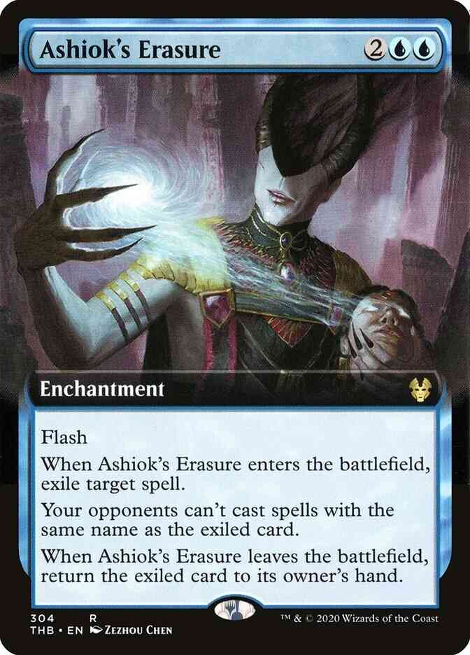 Ashiok's Erasure [304] [Extended Art] [Theros Beyond Death] [Non-Foil]