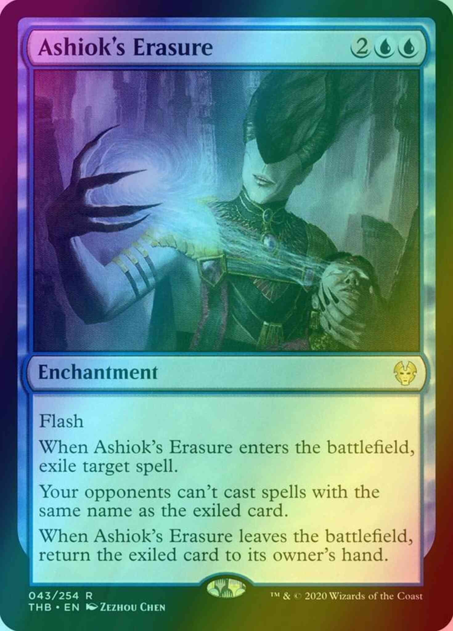 Ashiok's Erasure [43] [Theros Beyond Death] [Foil]
