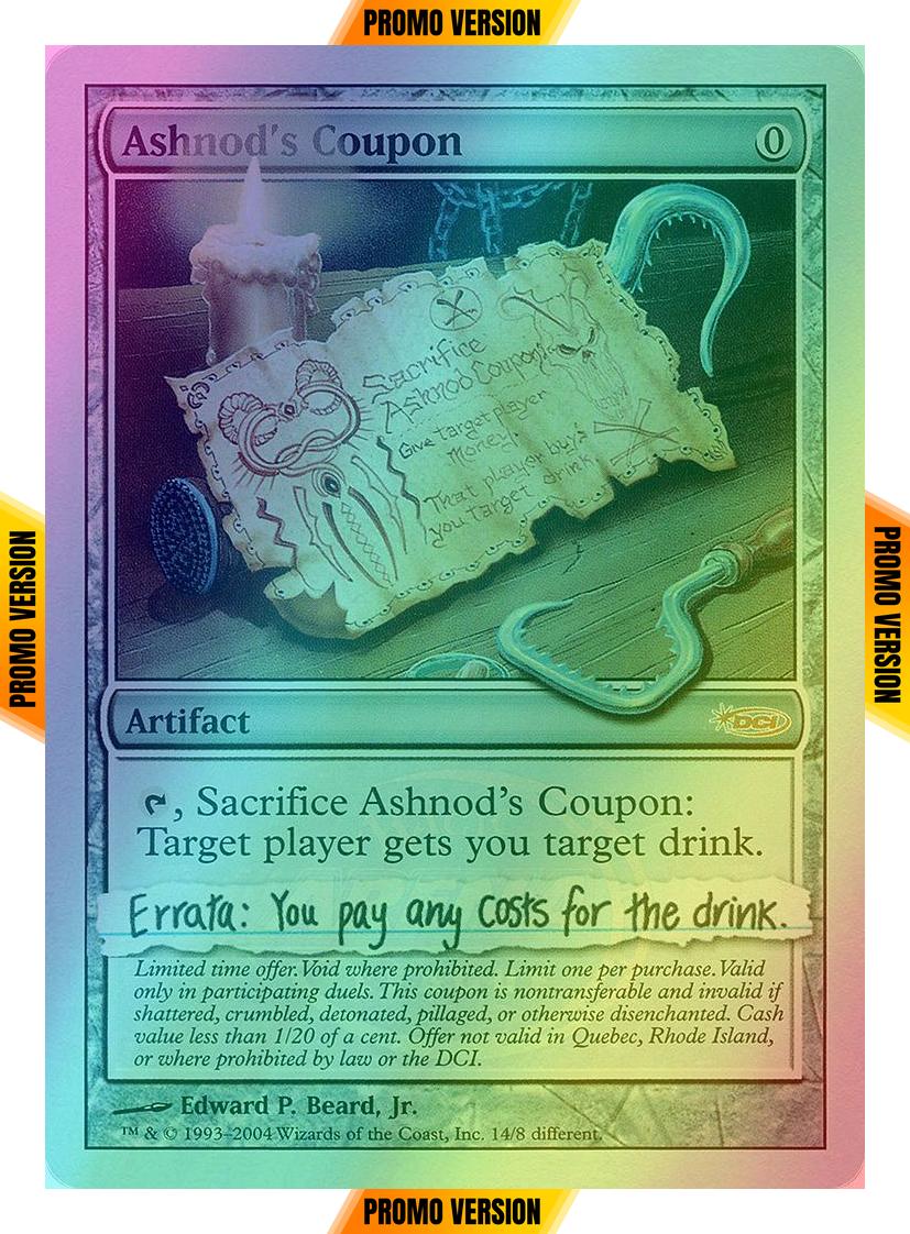 Ashnod's Coupon [14] [Arena League 2004] [Foil]