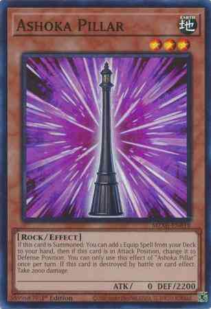 Ashoka Pillar - MZMI-EN018 - Super Rare - 1st Edition