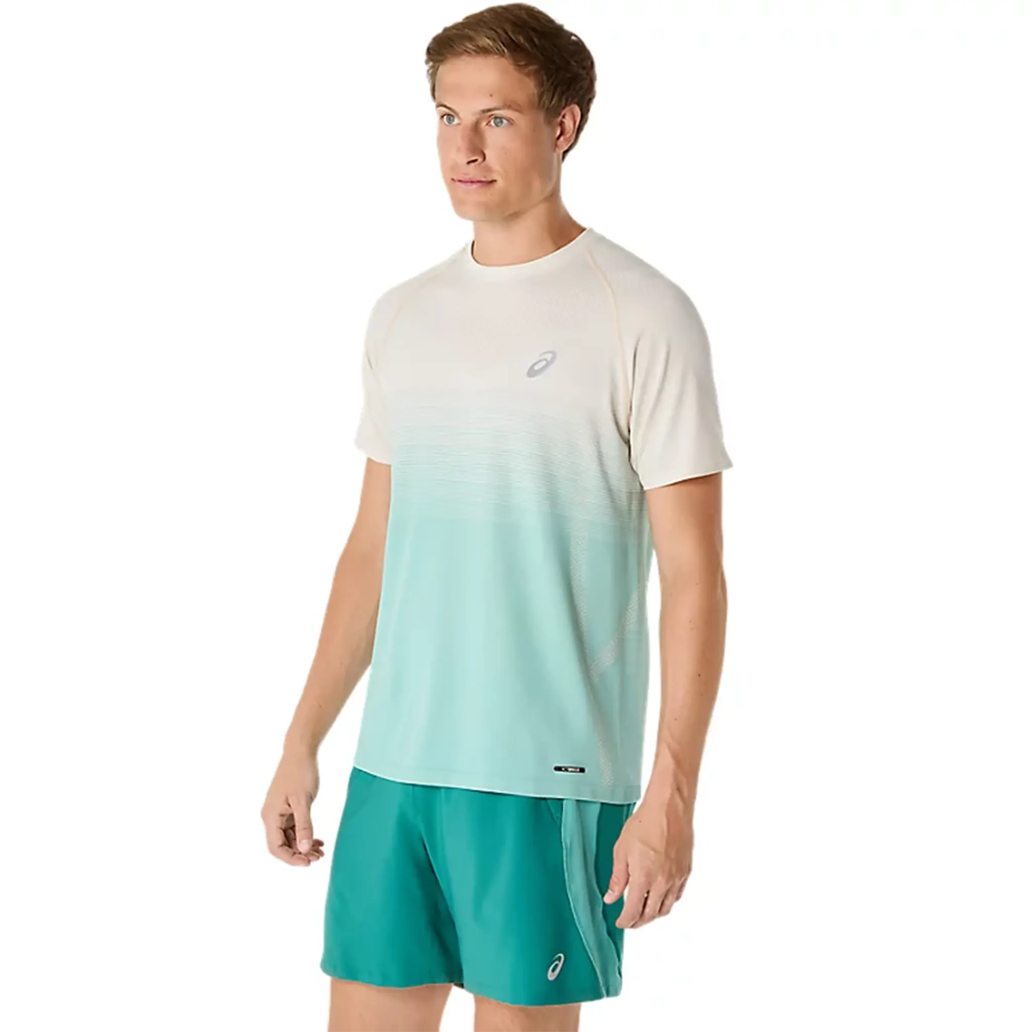 ASICS Seamless Birch Oasis Green T Shirt - Image 3