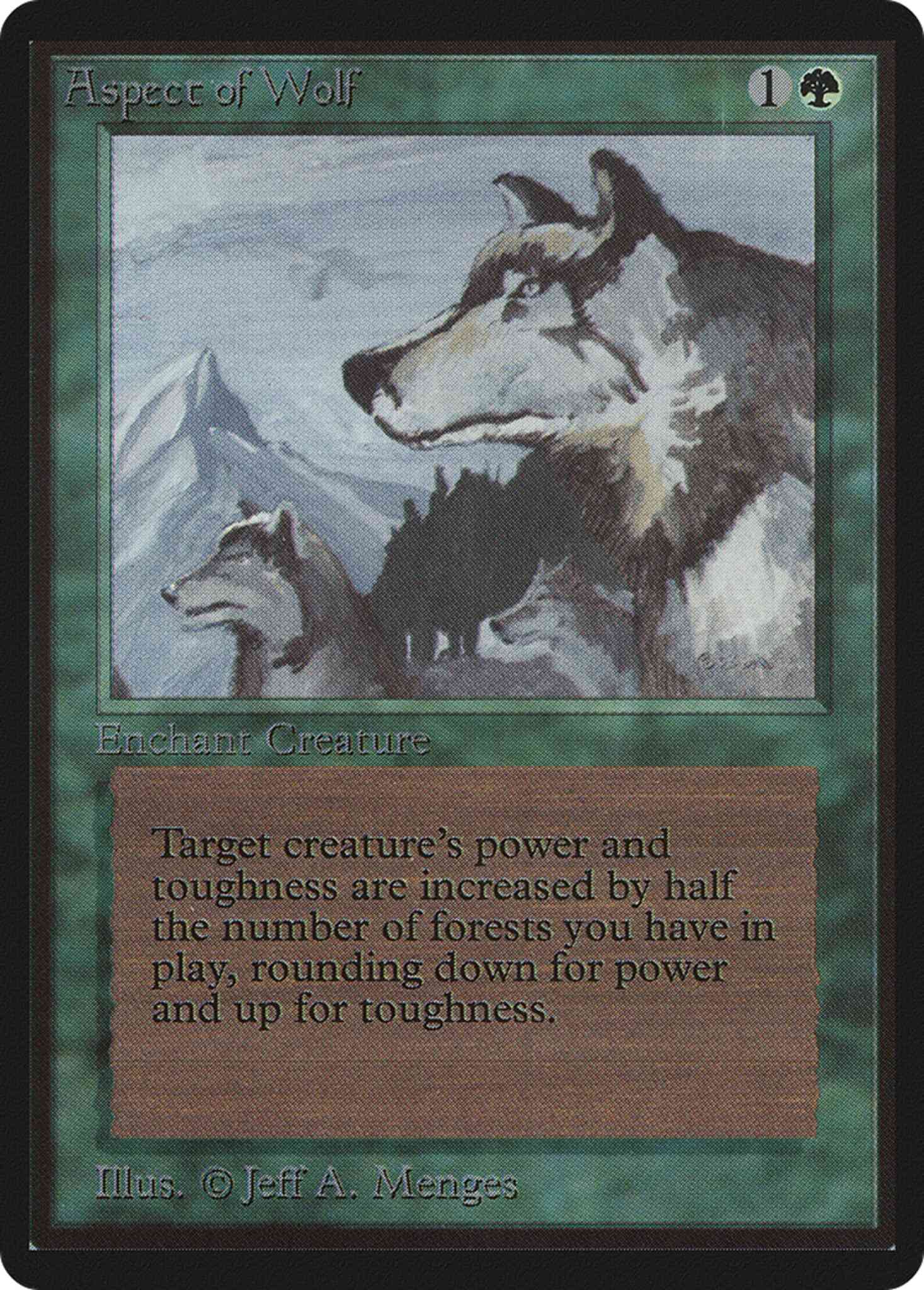 Aspect of Wolf [185] [Limited Edition Beta] [Non-Foil]