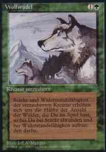 Aspect of Wolf - German [186] [Foreign Black Border: German] [Non-Foil]