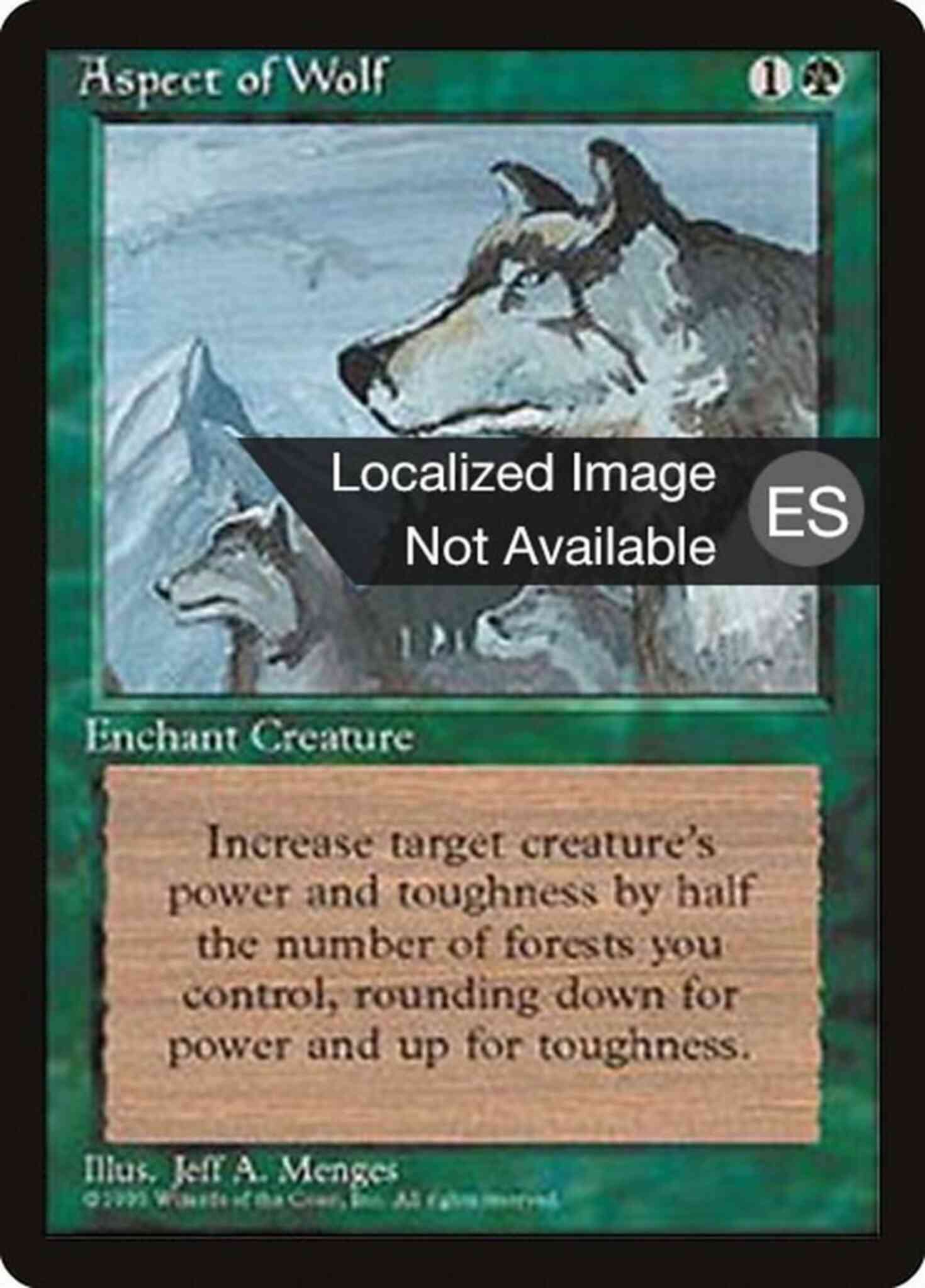 Aspect of Wolf - Korean [233] [Fourth Edition Black Border: Korean] [Non-Foil]