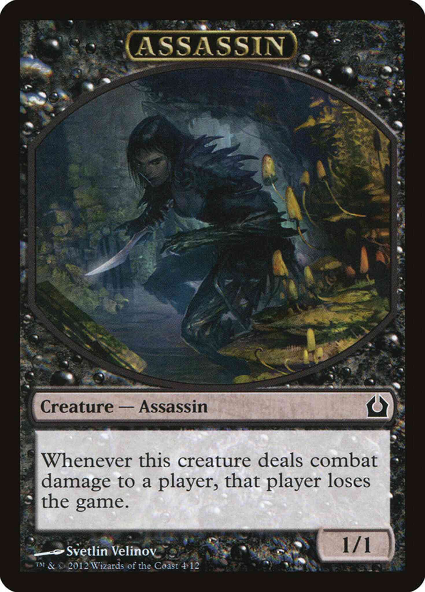 Assassin Token [04] [Return to Ravnica Tokens] [Non-Foil]