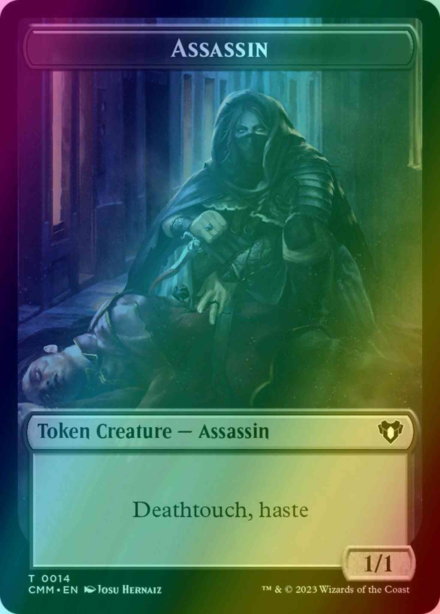 Assassin Token (14) // Servo Token (45) [Commander Masters: Tokens] [Foil]