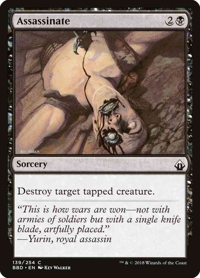 Assassinate [139] [Battlebond] [Non-Foil]