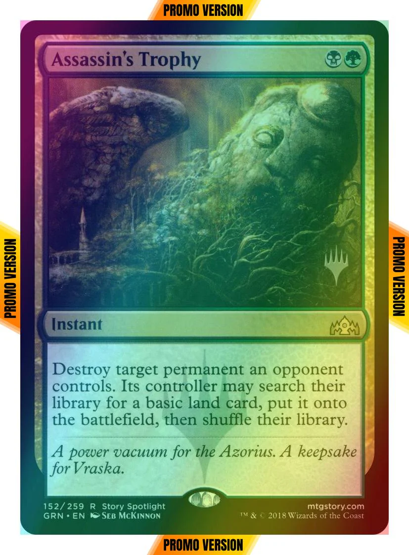 Assassin's Trophy [152p] [Promo Pack] [Guilds of Ravnica Promos] [Foil]