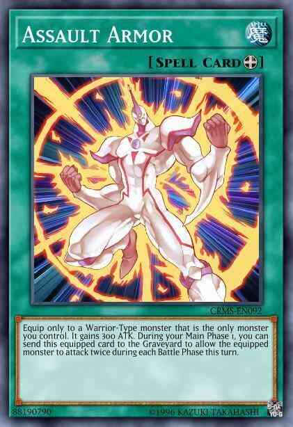 Assault Armor - CRMS-EN092 - Rare - Unlimited