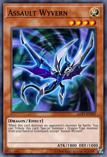Assault Wyvern - MVP1-EN003 - Ultra Rare - 1st Edition