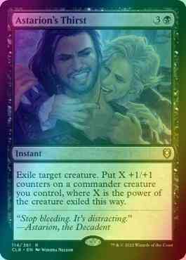 Astarion's Thirst [114] [Commander Legends: Battle for Baldur's Gate] [Foil]