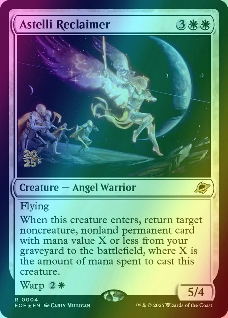 Astelli Reclaimer [4s] [Prerelease] [Edge of Eternities: Promos] [Foil]