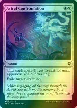 Astral Confrontation [6] [Commander Legends: Battle for Baldur's Gate] [Foil]
